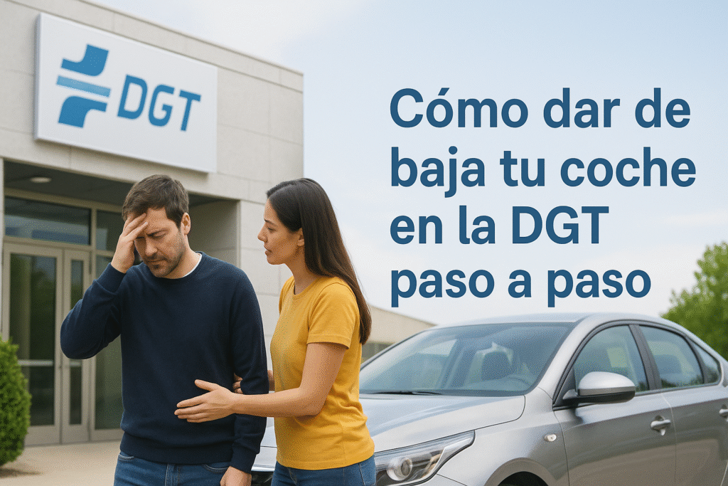 Como dar de baja el vehículo en la dgt